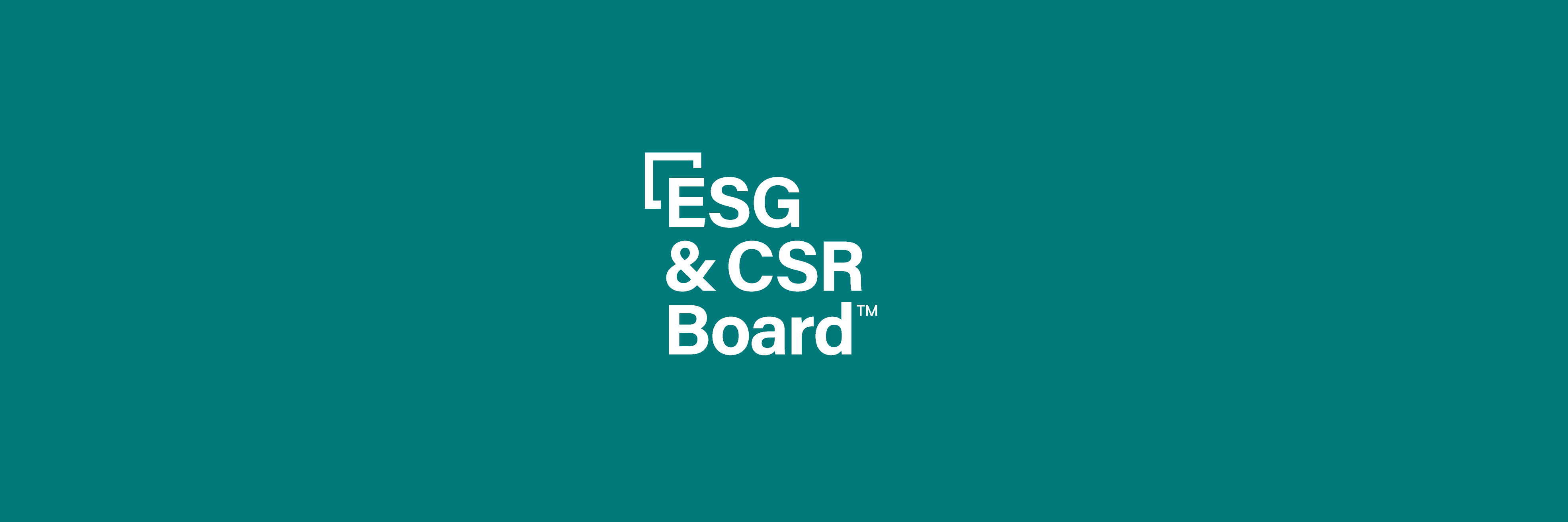Announcing the ESG & CSR Board