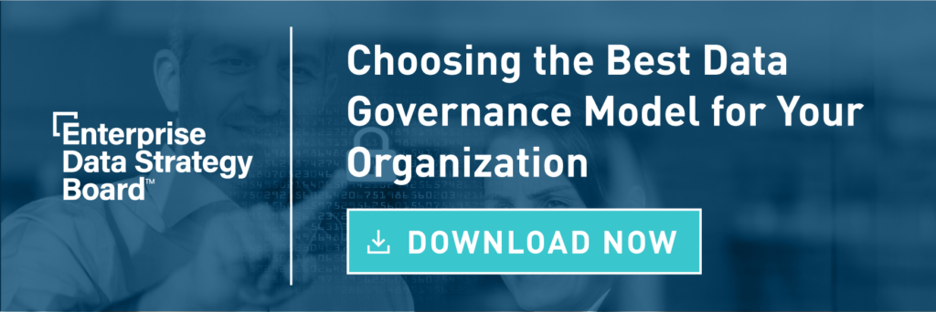 EDS Board: Choosing the best data governance model
